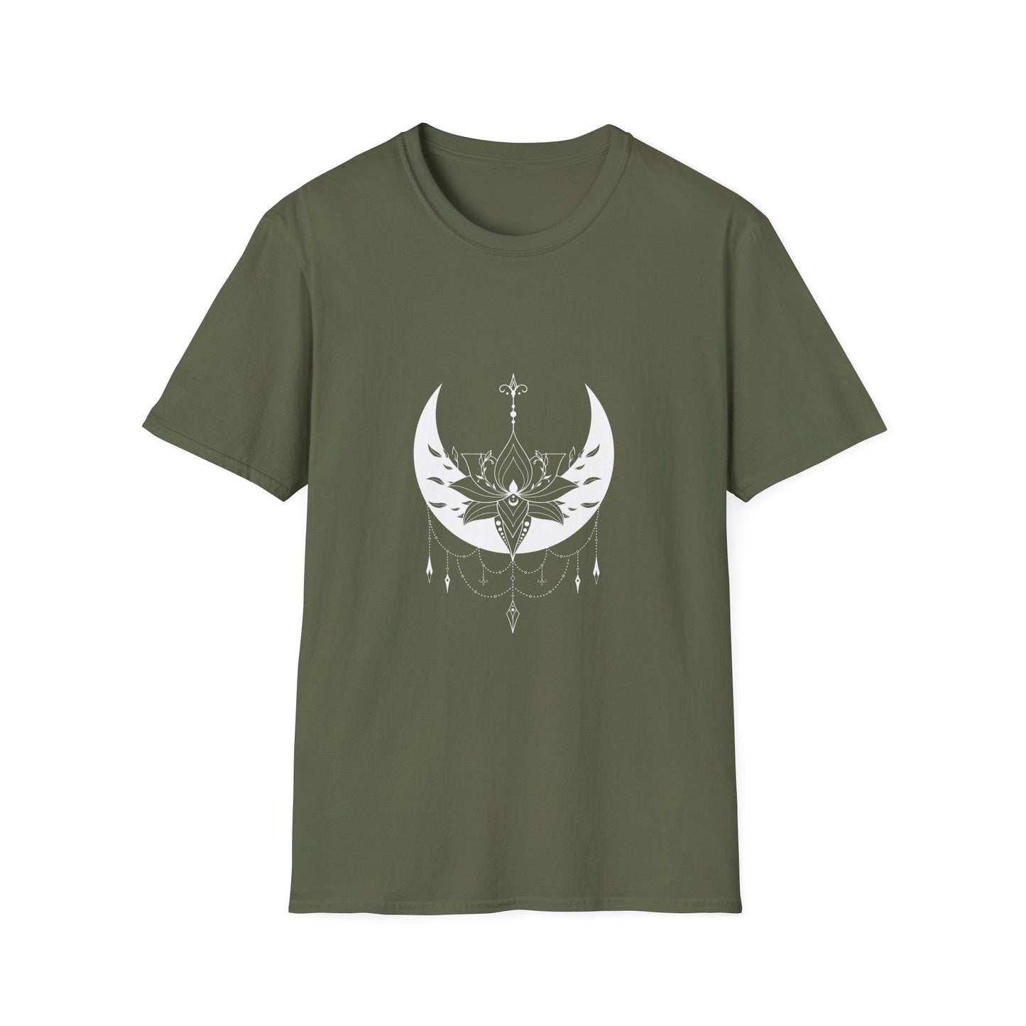 Lotus Moon Mandala T-Shirt