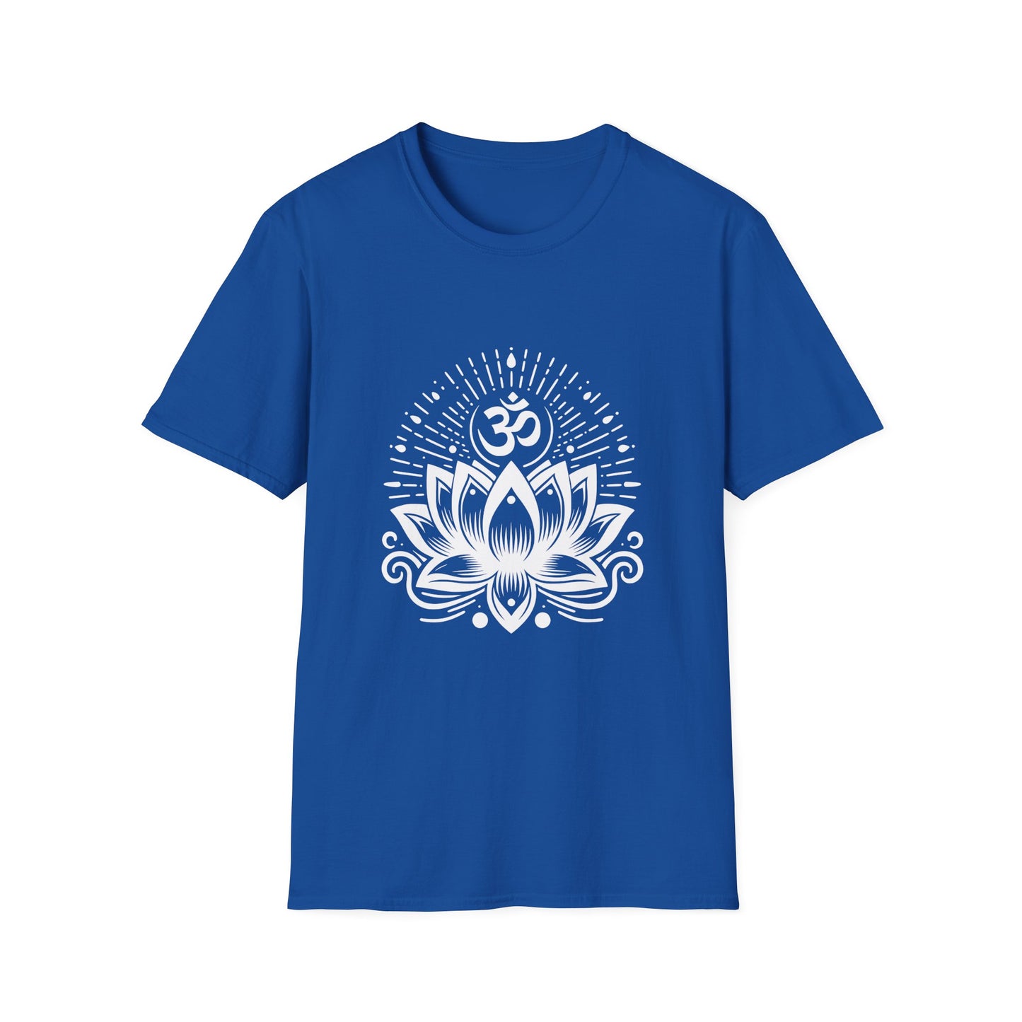 Shining Om Lotus Flower T-Shirt