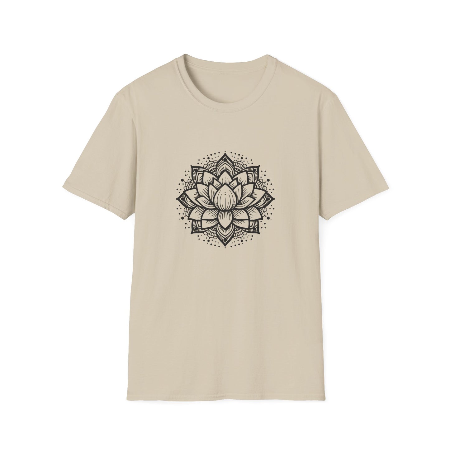 Mandala with a Lotus Flower T-Shirt