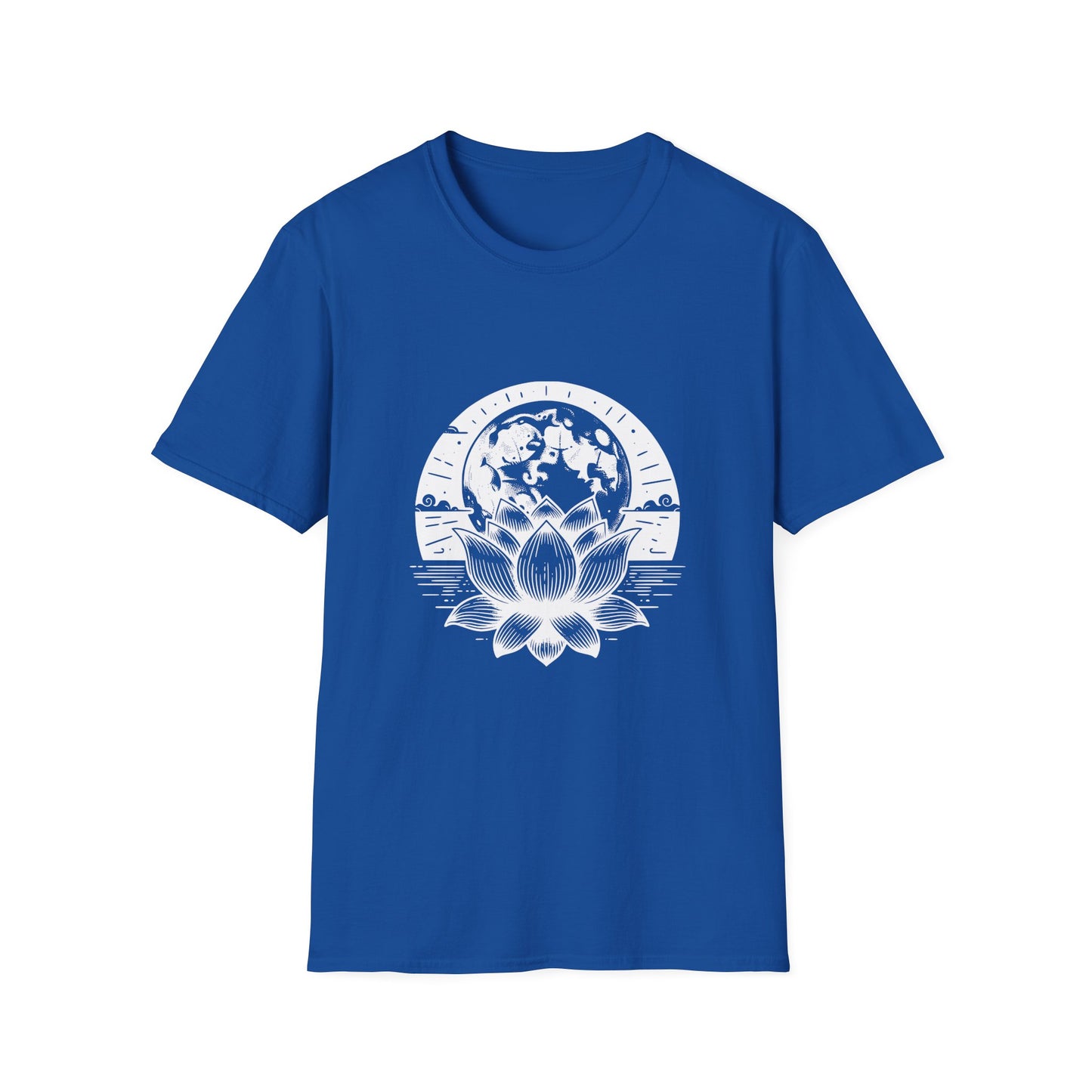 Moon Power Lotus Flower T-Shirt